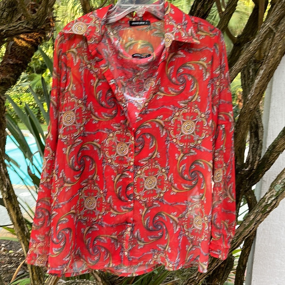 David Cline Size L 2-Piece Tank and Shirt